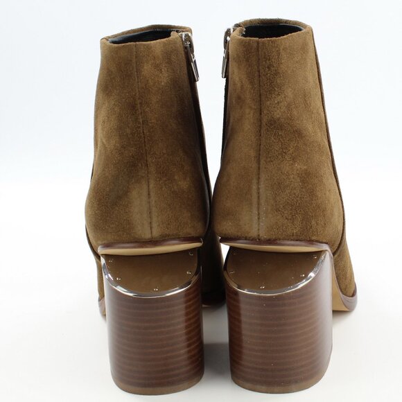 New ALEXANDER WANG Icon Gabi Suede Ankle Boots - Picture 10 of 16